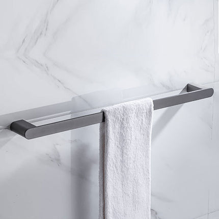 Bathroom Towel Rack Wall Mounted Stainless Steel Bath Towel Holder For Storage