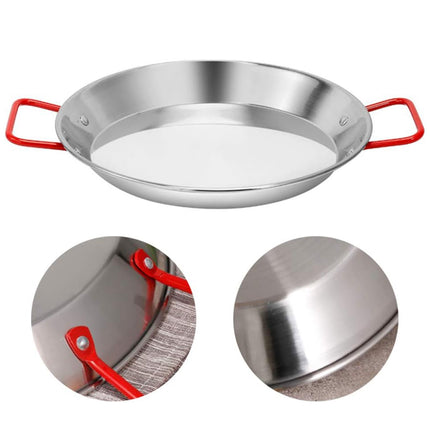 Stainless Steel Seafood Plate with Handle Food-Grade Durable Easy to Clean