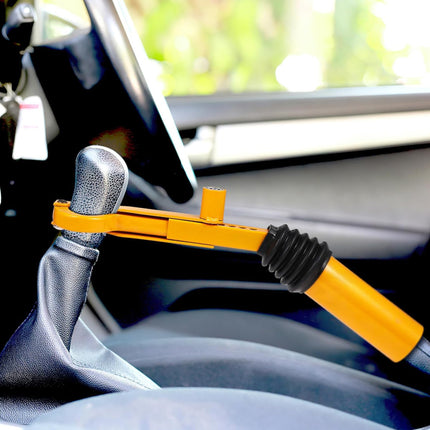 Car Gear Lock Handbrake Lock Anti Theft Device Steering Security Accessories