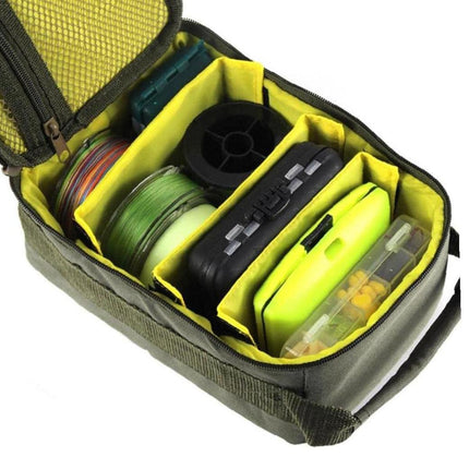Fishing Gear Reel Storage Bag Portable Handbag Fishing Tools Organizer Storage