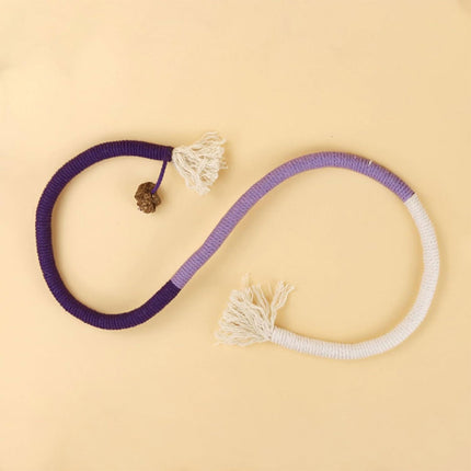 Cat Biting Rope Toy Teeth Grinding Teasing Stick Interactive Play Toy For Cats