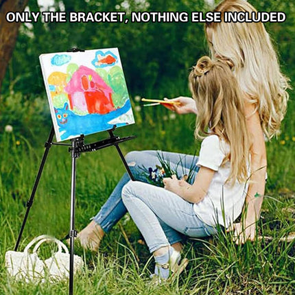 Art Painting Display Artist Easel Stand Portable Metal Adjustable Easels Triangle