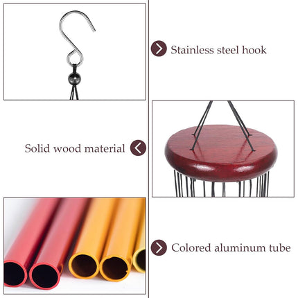 Handmade Multi Tube Wind Chime Outdoor Courtyard Balcony Hanging Decoration