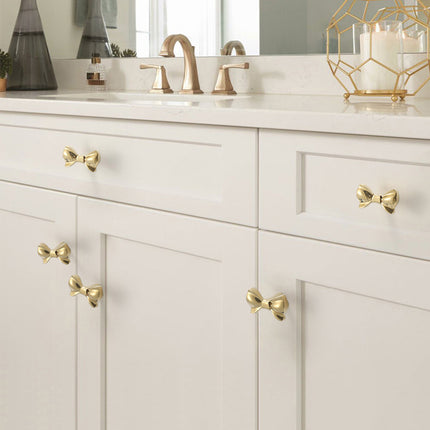 French Bow Drawer Handles Simple Closet Cabinet Pulls Vintage Furniture Knobs
