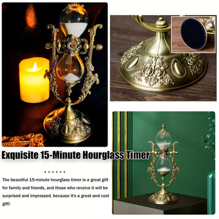 European Style Hourglass Timer Decoration Birthday Gift Home Decor Sand Timer