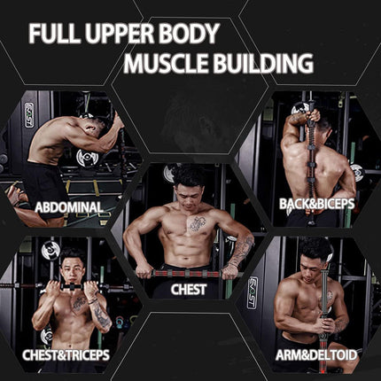 Adjustable Multifunctional Arm Trainer for Home Gym Training 30-80kg Resistance