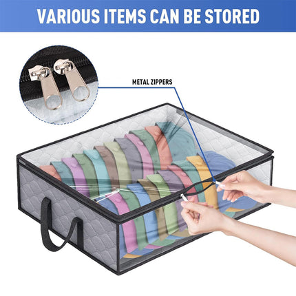 2PCS Hat Storage for Baseball Caps Organizer Holds 40 Hats Visual Storage Bag
