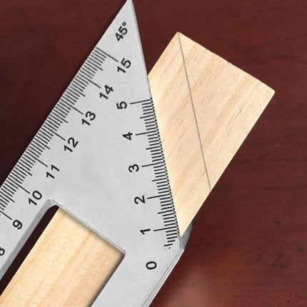 Right Angle Ruler Multifunctional Carpentry Tool Scribing Ruler Combination Tool
