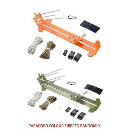 Adjustable Metal Paracord Bracelet Making Jig Braiding Tool DIY Craft Fixture