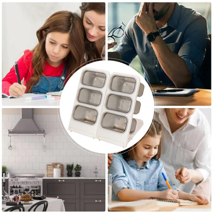 Large Capacity Desk Organisers Pencil Holder Slanted Pen Holder School Supplies