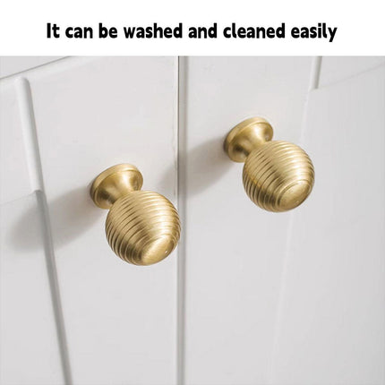 Round Ball Cabinet Handle Single Hole Modern Pull for Drawer Wardrobe Cupboard