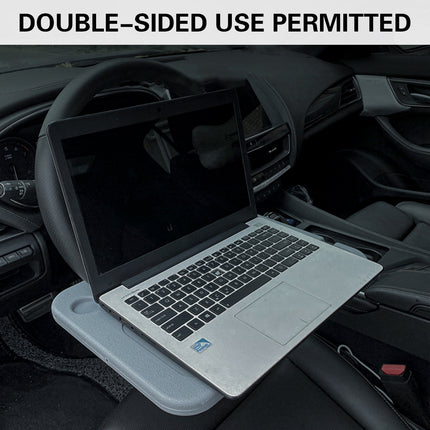 Car Steering Wheel Tray Table Coffee Holder Laptop Stand Sturdy Eating
