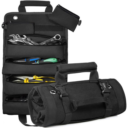 Portable Car Hardware Tool Kit Durable Oxford Bag for Vehicle Emergency Repair