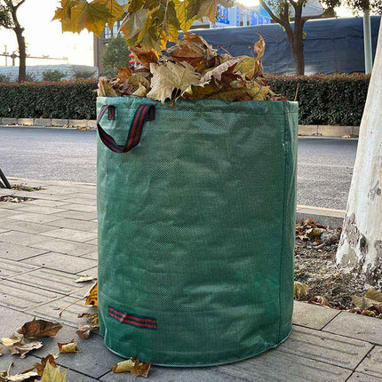 Garden Waste Bags 8 Pack 272L Reusable Heavy Duty Leaf Lawn Collection Sacks