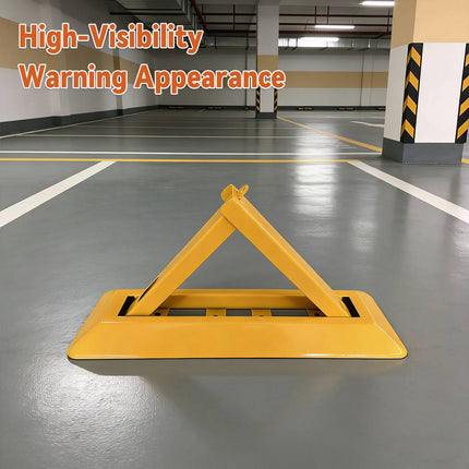 Triangle Foldable Residential Parking Space Lock Steel