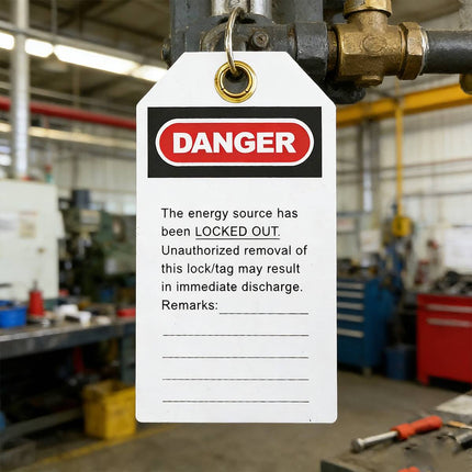 Danger Do Not Operate Safety Tags 30 Pack 13.6x7.5cm