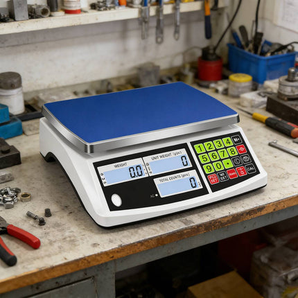 Electronic Counting Scale 10kg 0.1g Triple Display