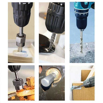 26pcs Multi Size Bolt Extractor Kit Broken Screw Removal Tool Damaged Thread