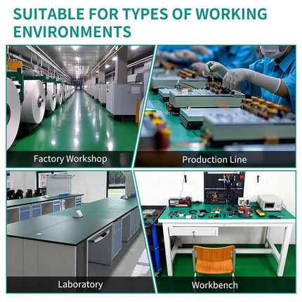 Anti Static Bench Mat 100 x 80cm Green Rubber Work Mat