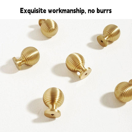 Round Ball Cabinet Handle Single Hole Modern Pull for Drawer Wardrobe Cupboard