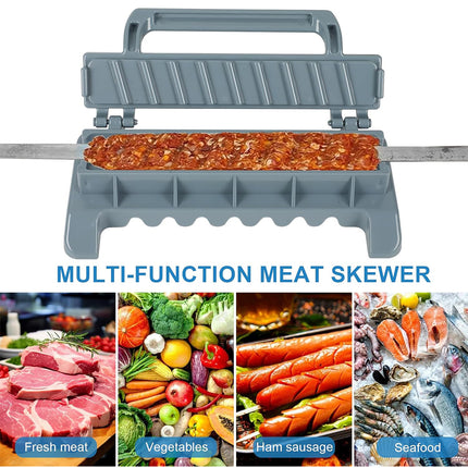 Foldable Barbecue Mold Grill Accessories Non Stick Heat Resistant Durable