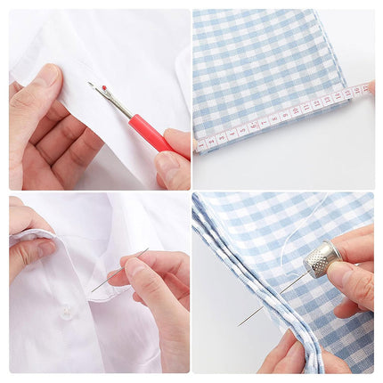 Multifunctional Sewing Kit Portable Home Travel Sewing Box Hand Sewing Tools