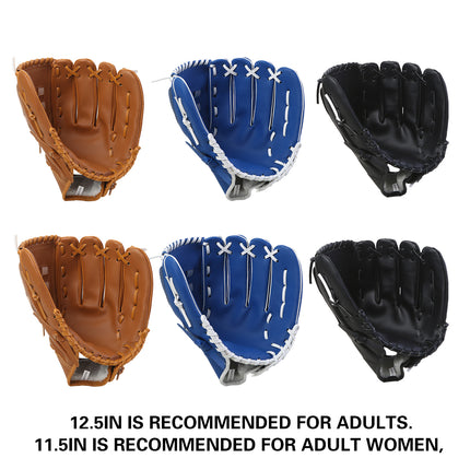 Baseball Glove Thickened Softball Glove Pitcher Mitt Sports Training Outdoor