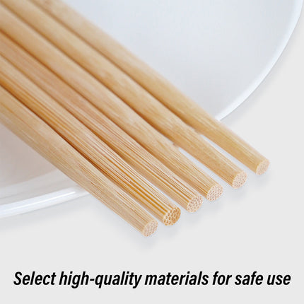 100pcs Disposable Wooden Chopsticks Individually Wrapped Bulk for Restaurants