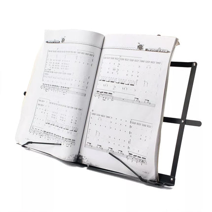 Portable Folding Music Stand Iron Desktop Book Holder Reading Sheet Rack Display