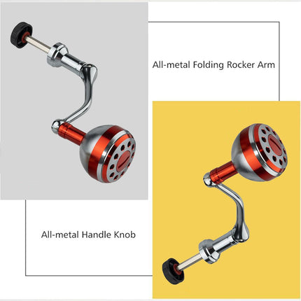 Fishing Reel Handle Spinning Wheel Rocker Arm Single Knob Replacement Accessory
