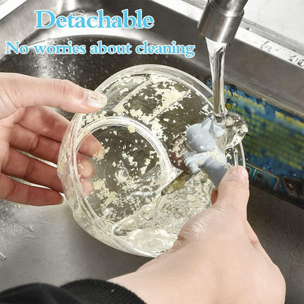 500ml Manual Meat Mincer Garlic Chopper Rotate Garlic Press Crusher Vegetable