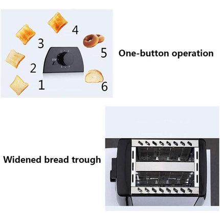 Multifunction Toaster Double Slot Bread Maker Home Kitchen Breakfast Machine
