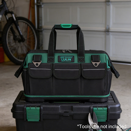 Multifunction Tool Bag Portable Durable Large Capacity Electrician Work Tote