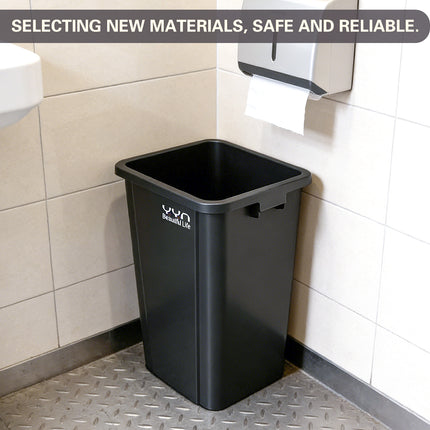 Outdoor Garbage Large Capacity 100L Trash Can Durable with Handle