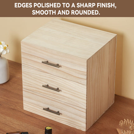 Large Capacity Essential Oil Storage Box 3-Layer Drawers 90 Grids Organizer