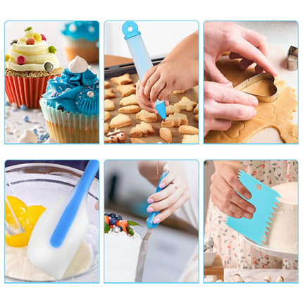 236PCS Cake Decorating Tools Supplies Kit Piping Bags And Tips Set Baking Supply