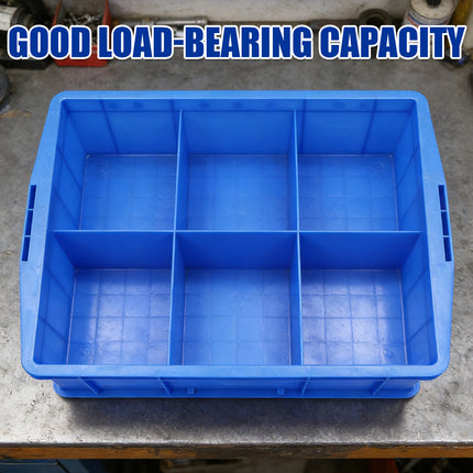 Thickened Plastic Storage Box 3/6 Compartments Storage Box for Hardware Tools