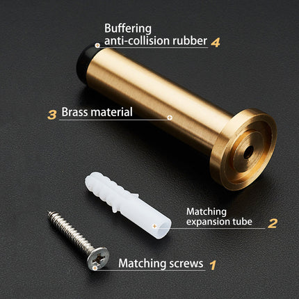 Bathroom Door Stopper Anti Collision Door Buffer For Preventing Wall Damage Home