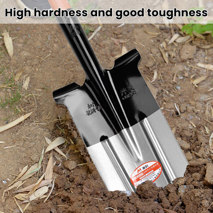 Manganese Steel Shovel Head Heavy Duty for Outdoor Farming Planting Soil Moving