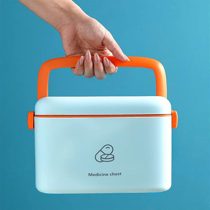 Large Capacity Home First Aid Kit Standing Emergency Medical Storage Box Use
