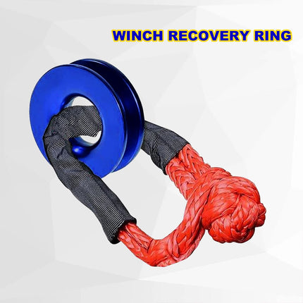 Tow Hook Ring Universal Steel Car Towing Rope Hook Front Rear Bumper Tow Kit