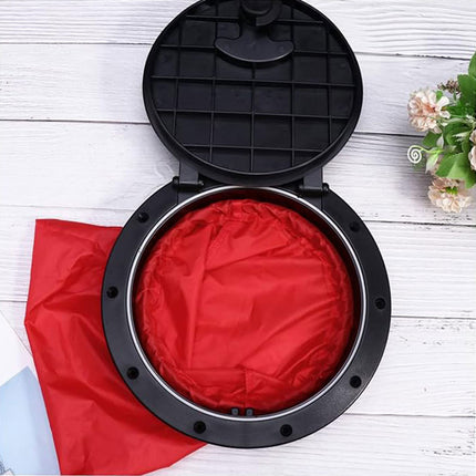 Kayak Hatch Cover 6 Inch Round Black Deck Plate Waterproof Marine Accessory