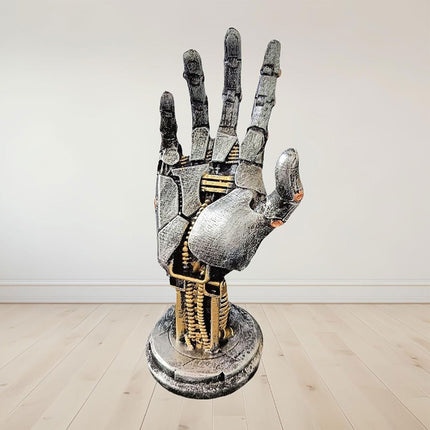 Cyberpunk Gamepad Stand Manipulator Ornament Ring Bracelet Desktop Display Prop