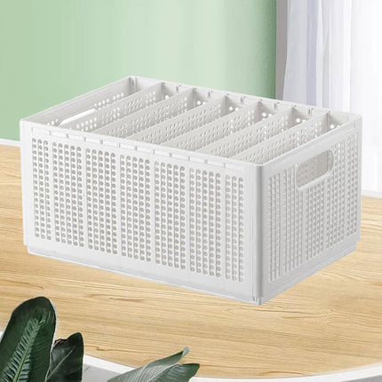 Wardrobe Storage Basket Set Multi-Size Compartment Boxes for Clothes Storage