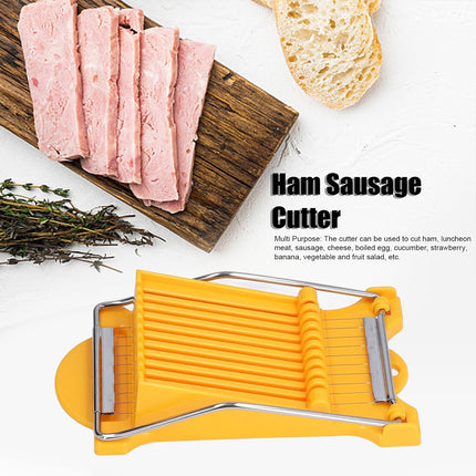 Home Kitchen Slicer Stainless Steel Blade Durable Multifunctional Easy to Clean