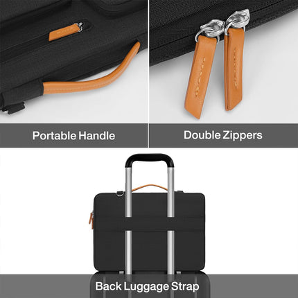 Portable Laptop Bag Shoulder Messenger Bag for Men Women Business Work Travel