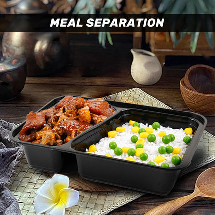 30PCS Takeout Packaging Box 800/950ml for Restaurant Party Meal Prep