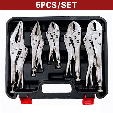 5IN1 Heavy Duty Welding Clamp Pliers Set For Large Caliber Metal Fixing Tools