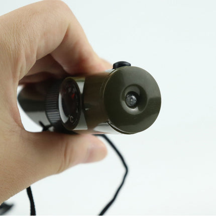 2PCS Outdoor 7 in 1 Multifunctional Emergency Whistle for Camping Hiking Use