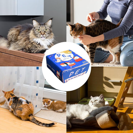 Rectangular Cookie Box Pet Bed for Cats Dogs Cat Bed Kitten Puppy Soft Pet House